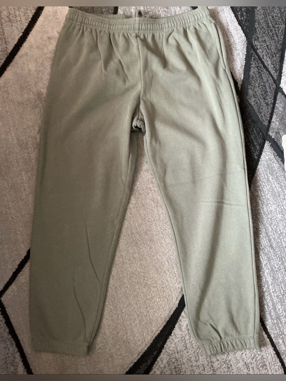 Size Large  - Gap Sage Green Soft Cotton Blend Drawstring Pocket Sweatpants